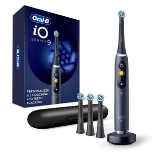 New Oral-B iO Series 10 Electric Toothbrush - Cosmic Black Still Sealed